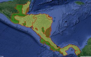 Mapa Regional con la Perspectiva del Clima de América Central